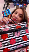 Load image into Gallery viewer, Las Rosas Isas Boxed Makeup Bag