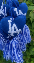 Load image into Gallery viewer, LA Blue Heart  Pompón tassel