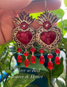 Sacred Heart Hilda Earrings