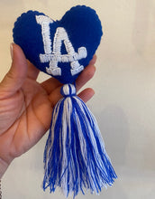 Load image into Gallery viewer, LA Blue Heart  Pompón tassel