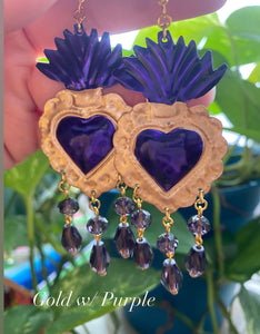 Sacred Heart Hilda Earrings