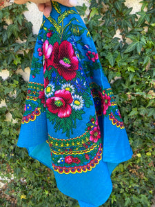 Pañuelos Quialana, Pañoletas de Flores, Floral Scarf